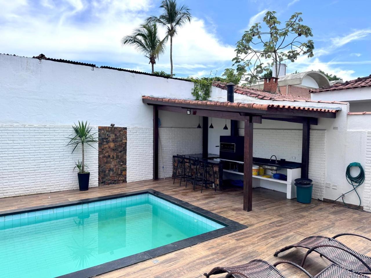 Otima Localizacao! Casa Tulipa, Praia De Pernambuco Guarujá Dış mekan fotoğraf